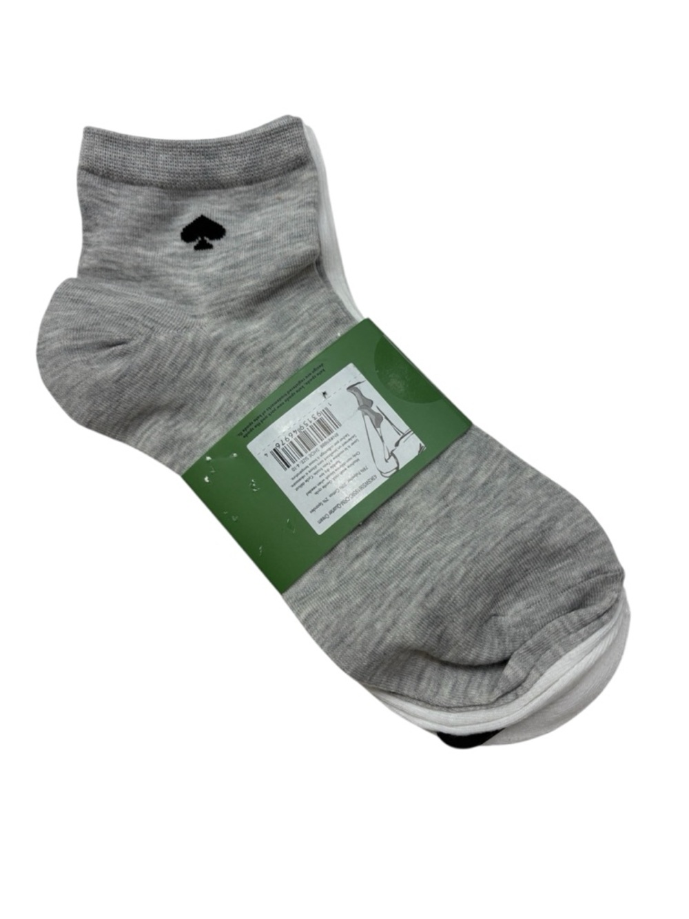 Kate Spade lemon quarter socks 3 pack - NWT - Picture 2 of 5
